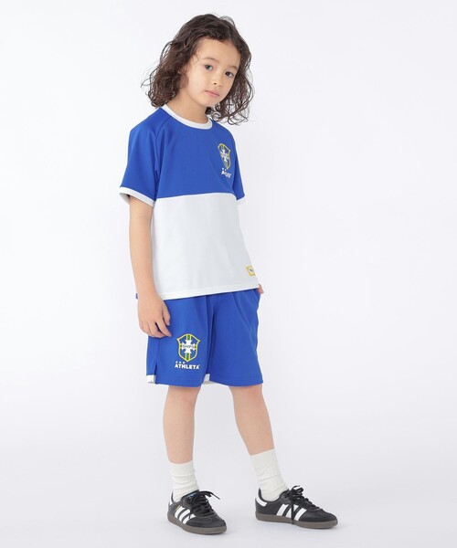 ATHLETA（アスレタ）の「【SHIPS KIDS別注】ATHLETA:〈UVカット〉100～125cm /メッシュ ショーツ（その他パンツ・キッズ・ブルー/ネイビー・SMALL/MEDIUM）」の7枚目の写真
