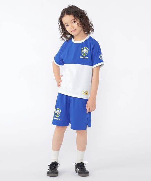 ATHLETA（アスレタ）の「【SHIPS KIDS別注】ATHLETA:〈UVカット〉100～125cm /メッシュ ショーツ（その他パンツ・キッズ・ブルー/ネイビー・SMALL/MEDIUM）」の8枚目の写真
