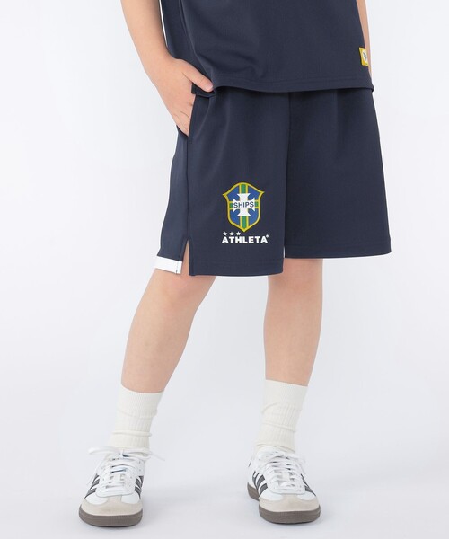 ATHLETA（アスレタ）の「【SHIPS KIDS別注】ATHLETA:〈UVカット〉100～125cm /メッシュ ショーツ（その他パンツ・キッズ・ブルー/ネイビー・SMALL/MEDIUM）」の10枚目の写真