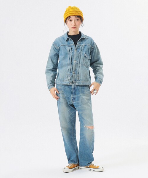 orSlow(オアスロウ)の「【別注】orSlow / 50th Monroe Pants(デニムパンツ・レディース・ブルー系その他4・0/1/2/3)」の2枚目の写真