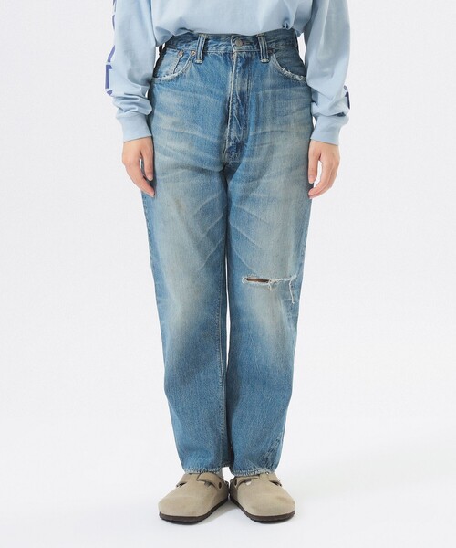 orSlow(オアスロウ)の「【別注】orSlow / 50th Monroe Pants(デニムパンツ・レディース・ブルー系その他4・0/1/2/3)」の7枚目の写真