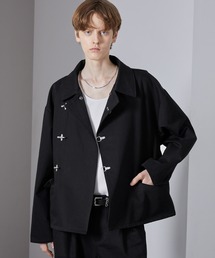 Loose/ルース（ルース）の「ファイヤーマンフック ショートデニムジャケット（デニムジャケット）」