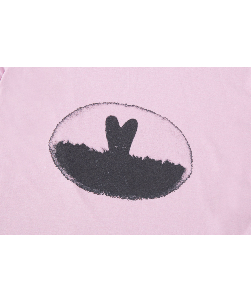 SALAD BAGUNI(サラダバグニ)の「Signature bunny tee -pink(Tシャツ/カットソー・レディース・その他・FREE)」の4枚目の写真