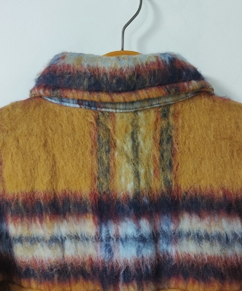 ONEP STAR(ワンピスター)の「チェック柄シャツジャケット(その他アウター・レディース・パープル/ブラウン/オフホワイト・FREE)」の17枚目の写真