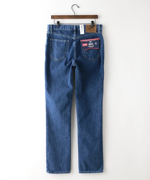 EDWIN(エドウィン)の「【EDWIN/エドウィン】【誇りの日本製・13.75oz】403 スタンダードストレート ストーンウォッシュ 原点回帰のRING糸(デニムパンツ・メンズ・スカイブルー・31inch/30inch/29inch/28inch/36inch/35inch/34inch/33inch/32inch)」の3枚目の写真