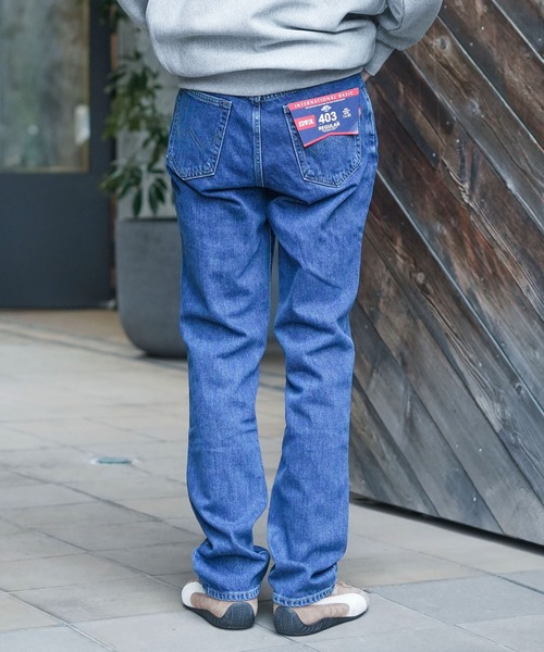 EDWIN(エドウィン)の「【EDWIN/エドウィン】【誇りの日本製・13.75oz】403 スタンダードストレート ストーンウォッシュ 原点回帰のRING糸(デニムパンツ・メンズ・スカイブルー・31inch/30inch/29inch/28inch/36inch/35inch/34inch/33inch/32inch)」の15枚目の写真