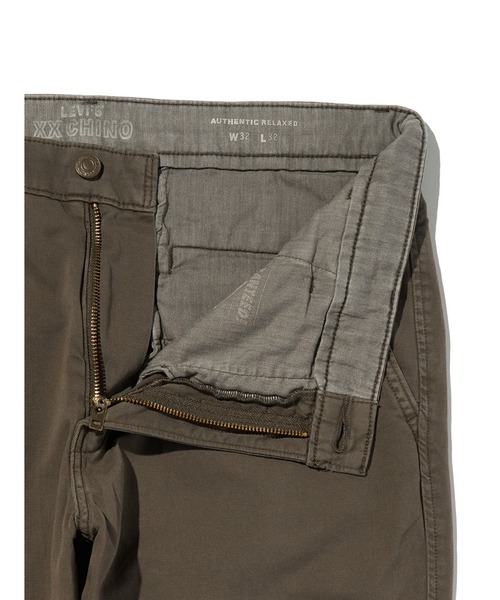 Levi's(リーバイス)の「Levi's/リーバイス XX CHINO オーセンティック リラックス(チノパンツ・メンズ・ブラウン・W28 L32/W30 L32/W32 L32/W34 L32/W36 L32)」の11枚目の写真
