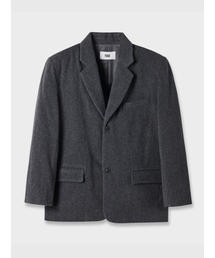 FRAGE（フラゲ）の「オーバーサイズウールブレザー - グレー（ダウンジャケット/コート）」