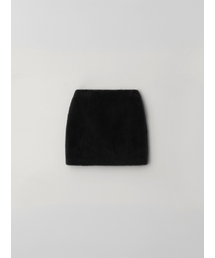 Moia | fur skirt (black)(スカート)