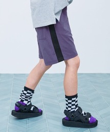 Tシャツ ハーフパンツ セットアップ 半袖 ハーフ・ひざ丈」に該当する