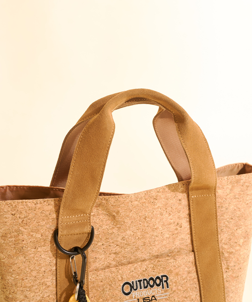 417 EDIFICE（フォーワンセブンエディフィス）の「OUTDOOR PRODUCTS 417別注 PARISFORNIA TOTE（トートバッグ・メンズ・ブラック/ベージュ・FREE）」の4枚目の写真