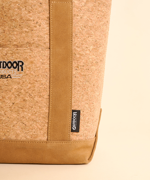 417 EDIFICE（フォーワンセブンエディフィス）の「OUTDOOR PRODUCTS 417別注 PARISFORNIA TOTE（トートバッグ・メンズ・ブラック/ベージュ・FREE）」の3枚目の写真