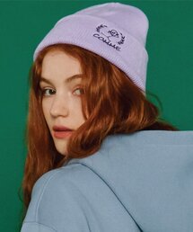CPGN STUDIO（コンパーニョ）の「ヘリテージコメビニーラベンダー（ニットキャップ/ビーニー）」