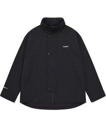 PERTEX スタンドカラーシェルパーカー ブラック