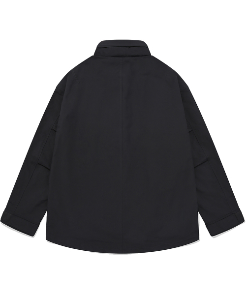 COVERNAT(カバーナット)の「PERTEX スタンドカラーシェルパーカー ブラック(ナイロンジャケット・レディース・その他・L/M/S/XL)」の2枚目の写真