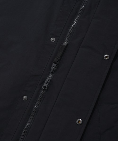 COVERNAT(カバーナット)の「PERTEX スタンドカラーシェルパーカー ブラック(ナイロンジャケット・レディース・その他・L/M/S/XL)」の9枚目の写真