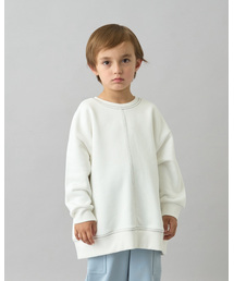 b・ROOM | 【デイリースタンダードウェアシリーズ】【吸水速乾】ぷくっとオーバーサイズの配色ステッチスウェット(スウェット)