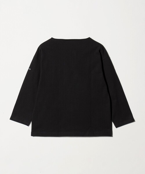 SAINT JAMES（セントジェームス）の「＜SAINT JAMES＞OUESSANT LOOSE Ⅱ/ウェッソン ルーズ Ⅱ（Tシャツ/カットソー・メンズ・ダークグレー/ブラック・4/5）」の4枚目の写真