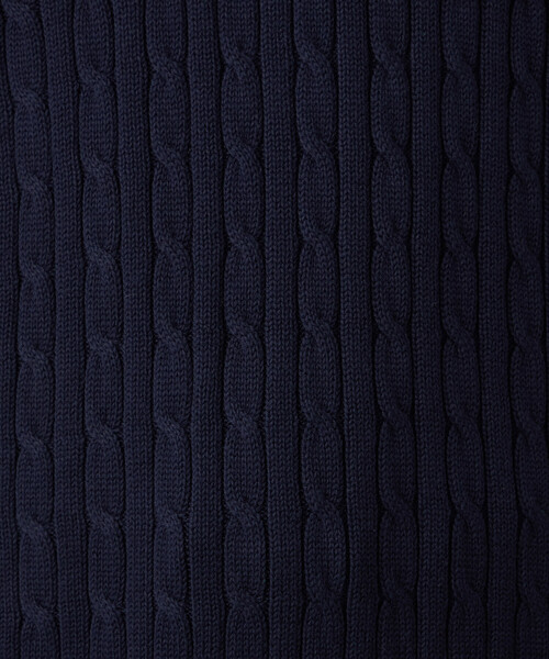 COMME CA ISM（コムサイズム）の「ケーブル柄 クルーネックプルオーバー（ニット/セーター・メンズ・グリーン/オフホワイト/ネイビー・LARGE/MEDIUM）」の13枚目の写真