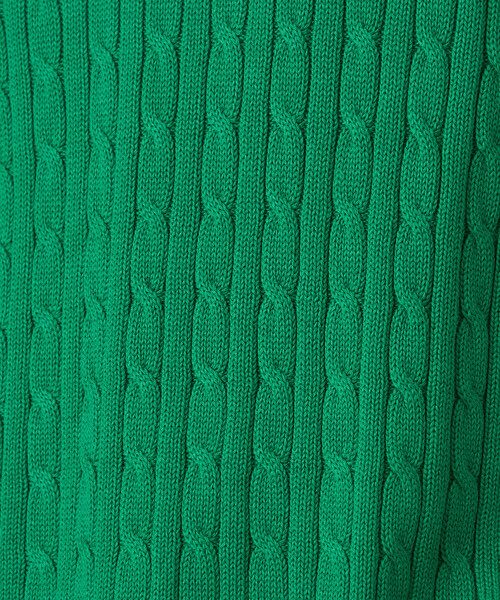 COMME CA ISM（コムサイズム）の「ケーブル柄 クルーネックプルオーバー（ニット/セーター・メンズ・グリーン/オフホワイト/ネイビー・LARGE/MEDIUM）」の19枚目の写真