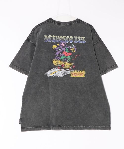 DC（ディーシー）の「DC/ディーシー 半袖 Tシャツ ロゴ バックプリント DST261027（Tシャツ/カットソー・メンズ・スミクロ/ホワイト・XL/M/L/2XL）」の11枚目の写真