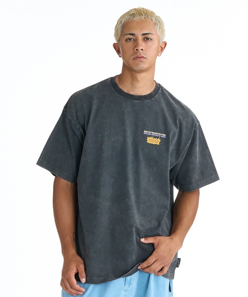 DC（ディーシー）の「DC/ディーシー 半袖 Tシャツ ロゴ バックプリント DST261027（Tシャツ/カットソー・メンズ・スミクロ/ホワイト・XL/M/L/2XL）」の5枚目の写真