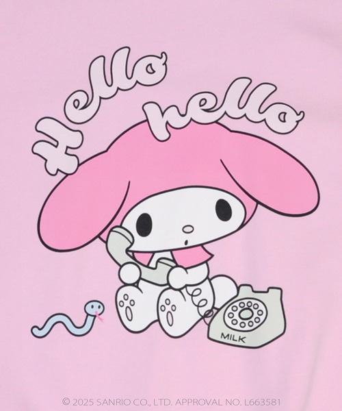 MILK(ミルク)の「マイメロ PHONE スウェット(スウェット・レディース・C/A・L/M)」の6枚目の写真