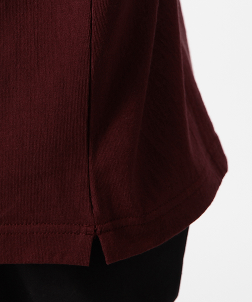 B:MING by BEAMS(ビーミングバイビームス)の「【一部予約】【Begin6月号掲載】ビーミング by ビームス / "HEAVY WEIGHT" ドロップショルダーポケットTシャツ(Tシャツ/カットソー・メンズ・ホワイト/カーキ/ワイン/ネイビー・SMALL/MEDIUM/X-LARGE/LARGE)」の11枚目の写真