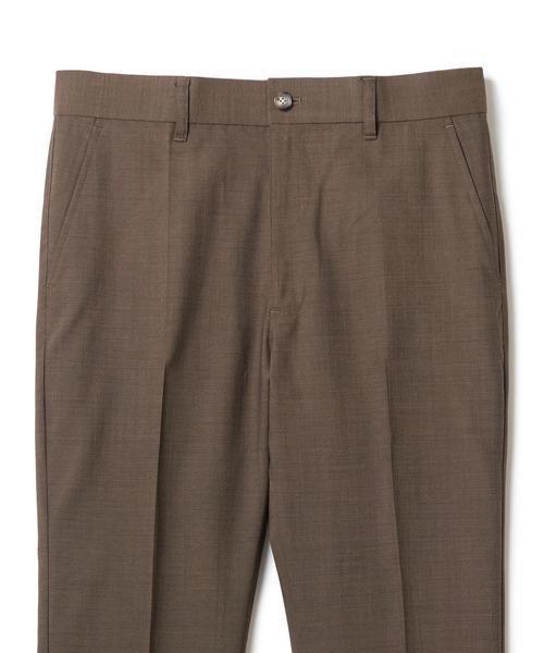 MEN'S BIGI（メンズビギ）の「【MARLANE/マルラーネ】ウールシャンブレー リラックスフィットスラックス（スラックス・メンズ・ブラウン・03/02/01/04）」の2枚目の写真