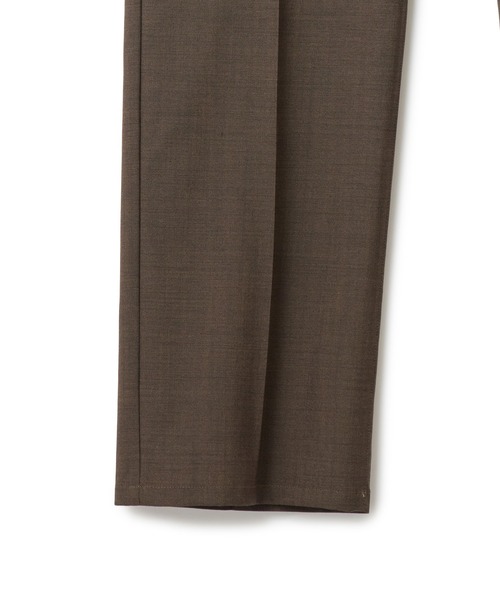 MEN'S BIGI（メンズビギ）の「【MARLANE/マルラーネ】ウールシャンブレー リラックスフィットスラックス（スラックス・メンズ・ブラウン・03/02/01/04）」の7枚目の写真