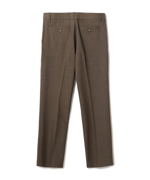 MEN'S BIGI（メンズビギ）の「【MARLANE/マルラーネ】ウールシャンブレー リラックスフィットスラックス（スラックス・メンズ・ブラウン・03/02/01/04）」の8枚目の写真