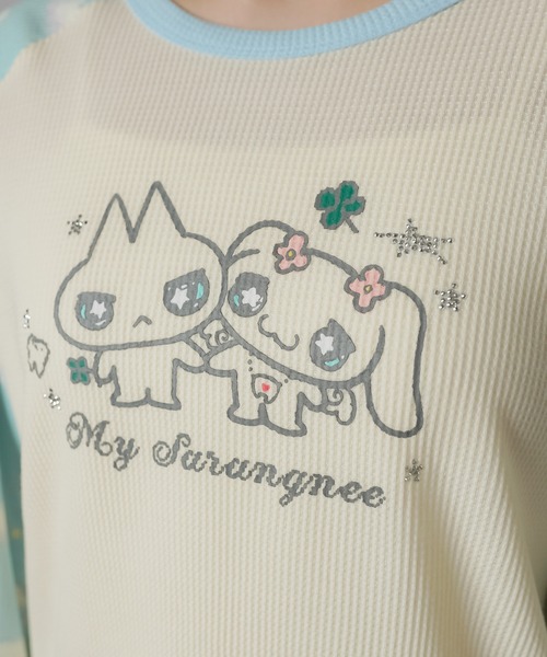 SPINNS(スピンズ)の「≪マイサランニ≫長袖ワッフルTシャツ/ウィッシュコア(Tシャツ/カットソー・レディース・ホワイト系その他・ONESIZE)」の17枚目の写真