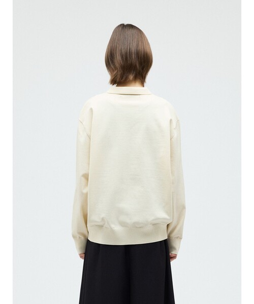 mizuiroind(ミズイロインド)の「mizuiro ind シャツカーディガン(カーディガン/ボレロ・レディース・ブルー/ライトグレー/ブラック/アイボリー/ネイビー・FREE)」の14枚目の写真