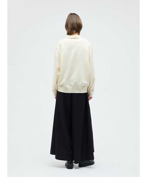 mizuiroind(ミズイロインド)の「mizuiro ind シャツカーディガン(カーディガン/ボレロ・レディース・ブルー/ライトグレー/ブラック/アイボリー/ネイビー・FREE)」の18枚目の写真