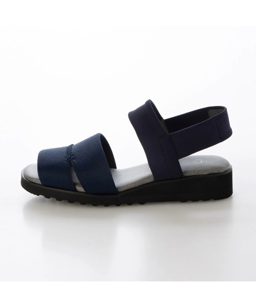 D'ICI(ディッシィ)の「ストレッチフィットサンダル(サンダル・レディース・ブラック/カーキ・24.5cm/24cm/23.5cm/23cm/22.5cm/22cm)」の17枚目の写真