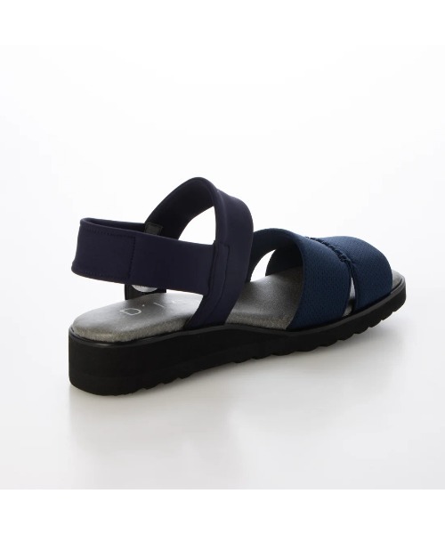 D'ICI(ディッシィ)の「ストレッチフィットサンダル(サンダル・レディース・ブラック/カーキ・24.5cm/24cm/23.5cm/23cm/22.5cm/22cm)」の18枚目の写真