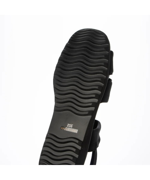 D'ICI(ディッシィ)の「ストレッチフィットサンダル(サンダル・レディース・ブラック/カーキ・24.5cm/24cm/23.5cm/23cm/22.5cm/22cm)」の6枚目の写真