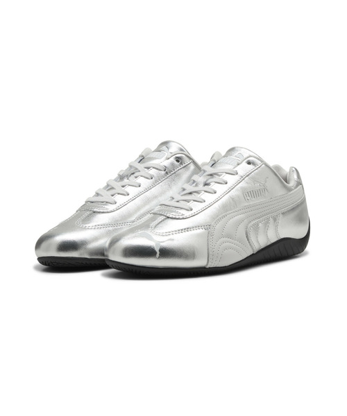 PUMA(プーマ)の「PUMA プーマ ウィメンズ スピードキャット シルバー スニーカー(スニーカー・レディース・グレー/ホワイト系その他・25.0cm/25.5cm/24.0cm/24.5cm/23.5cm/22.5cm/23.0cm/26.0cm)」の14枚目の写真
