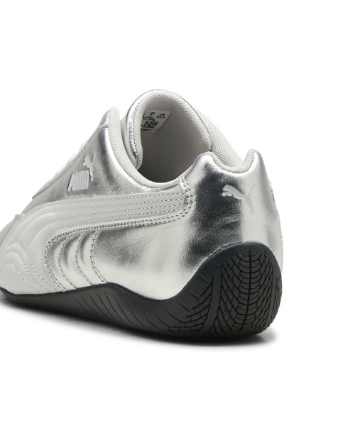 PUMA プーマ ウィメンズ スピードキャット シルバー スニーカー