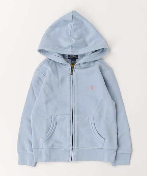 POLO RALPH LAUREN CHILDRENSWEAR（ポロ ラルフ ローレン チルドレンズウェア）の「フレンチ テリー フルジップ フーディ（パーカー・キッズ・ブルー・3/4/6/7）」の3枚目の写真