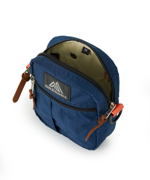 GREGORY(グレゴリー)の「クイックポケットM QUICK POCKET M ディープネイビーXピンク(ショルダーバッグ・メンズ・ネイビー系・ONE SIZE)」の5枚目の写真