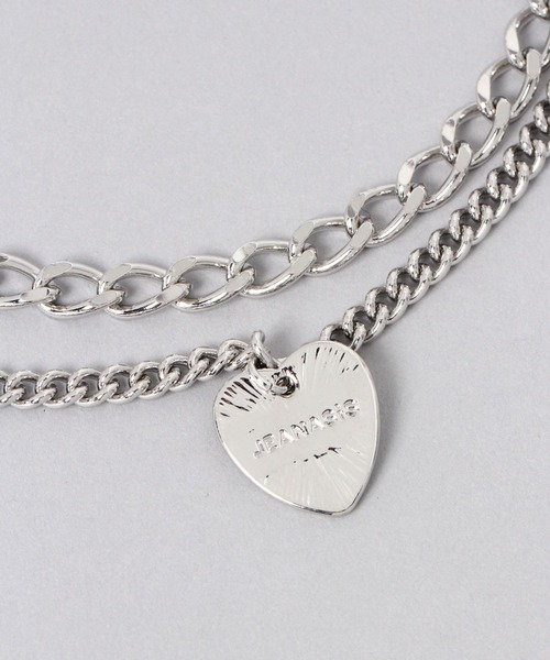 JEANASIS（ジーナシス）の「チャームヴィンテージチェーンネックレス/638258（ネックレス・レディース・シルバー/ブラック/シルバー系その他・FREE）」の10枚目の写真