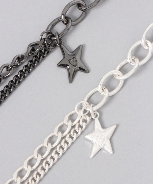 JEANASIS（ジーナシス）の「チャームヴィンテージチェーンネックレス/638258（ネックレス・レディース・シルバー/ブラック/シルバー系その他・FREE）」の13枚目の写真