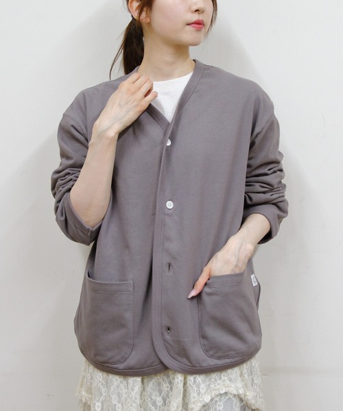 ORCIVAL/オーシバル Vネックカーディガン VNECK CARDIGAN OR-C0523 PEY