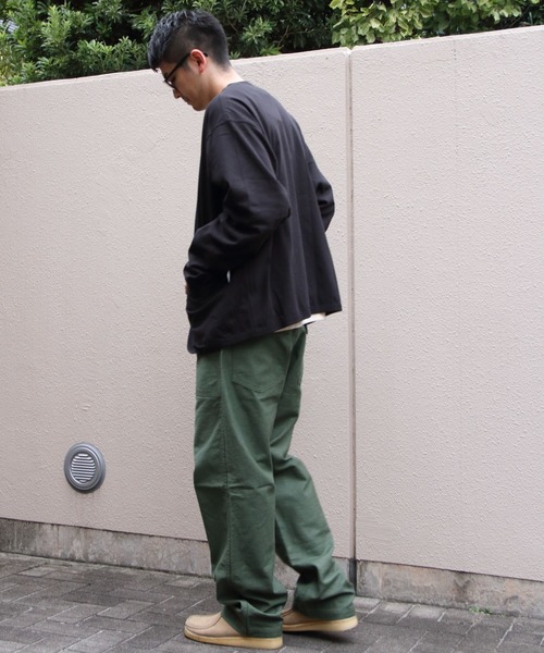 ORCIVAL(オーシバル)の「ORCIVAL/オーシバル Vネックカーディガン VNECK CARDIGAN OR-C0523 PEY(カーディガン/ボレロ・メンズ・ブラック/ライトグレー/グレー・4/5)」の15枚目の写真