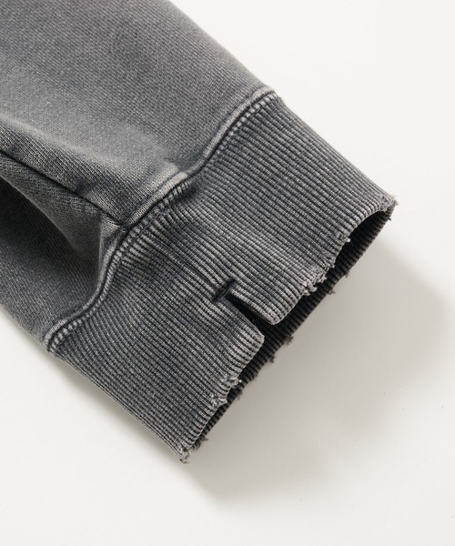 In・stru(men-tal).(インストルメンタル)の「【MIHARAYASUHIRO/ミハラヤスヒロ】FRENCH TERRY DISTRESSED HOODIE/in・stru(men-tal).(パーカー・メンズ・ブラック・44/46)」の9枚目の写真