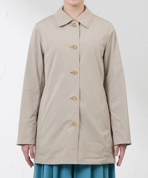 amaca（アマカ）の「【3WAY】グレースメモリーソフト ステンカラーコート（ステンカラーコート・レディース・グリーン/ダークネイビー/ベージュ/ピンク系その他2・40/38）」の12枚目の写真