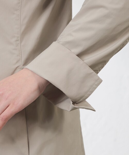 amaca（アマカ）の「【3WAY】グレースメモリーソフト ステンカラーコート（ステンカラーコート・レディース・グリーン/ダークネイビー/ベージュ/ピンク系その他2・40/38）」の17枚目の写真