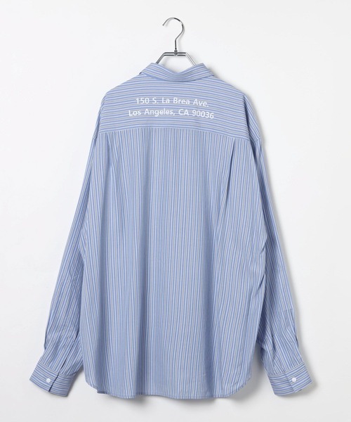 AMERICAN RAG CIE（アメリカンラグシー）の「【AMERICAN RAG CIE】スナップシャツ（ユニセックス）（シャツ/ブラウス・レディース・ブルー/ブラック/ネイビー/ベージュ・LARGE/MEDIUM）」の7枚目の写真