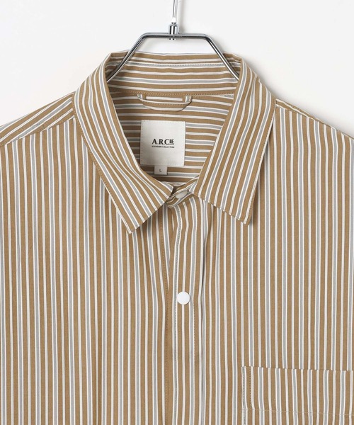 AMERICAN RAG CIE（アメリカンラグシー）の「【AMERICAN RAG CIE】スナップシャツ（ユニセックス）（シャツ/ブラウス・レディース・ブルー/ブラック/ネイビー/ベージュ・LARGE/MEDIUM）」の9枚目の写真